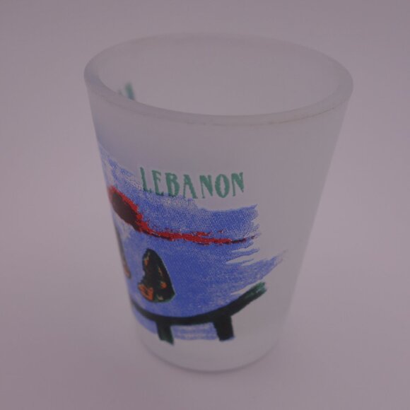 Cedar of Lebanon and Rawcheh Lebanon Smoked Shot Glasses - Picture 13 of 13